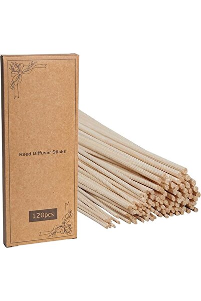 Asrnten LWH-US 120 قطعة أعواد ناشرة للعطر، أعواد خشب الروطان الطبيعي بطول 10 ...