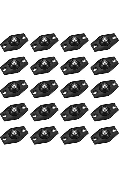 GENERAL 20 PCS Pulley Castors, Small Castor Wheels, Adhesive Swivel Casters, ...