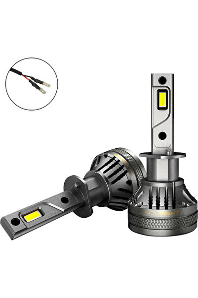 NOVSIGHT Λάμπες Αυτοκινήτου H1 LED 6500K Ψυχρό Λευκό 9-32V / 32V 60W 2 τεμάχια