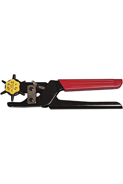 Rayher Revolving Leather Punch Plier with Six Different Punch Heads, Rotary H...