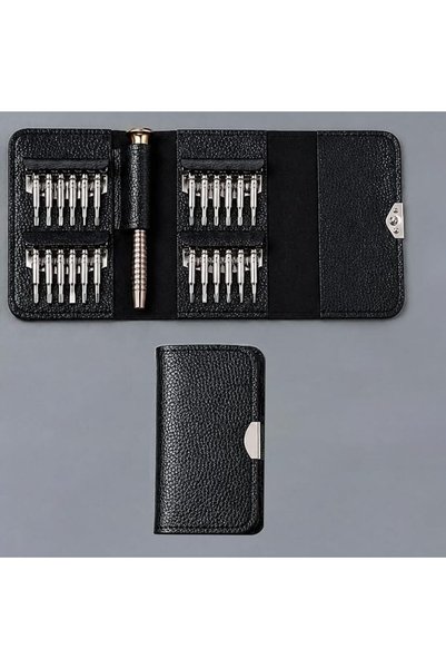 GENERAL 25PCS Mini Screwdriver Set with Case, 24 in 1 Small Precision Screwdr...