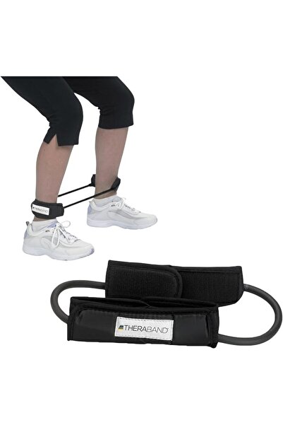 THERABAND RESISTANCE TUBING LOOP WITH PADDED CUFFS