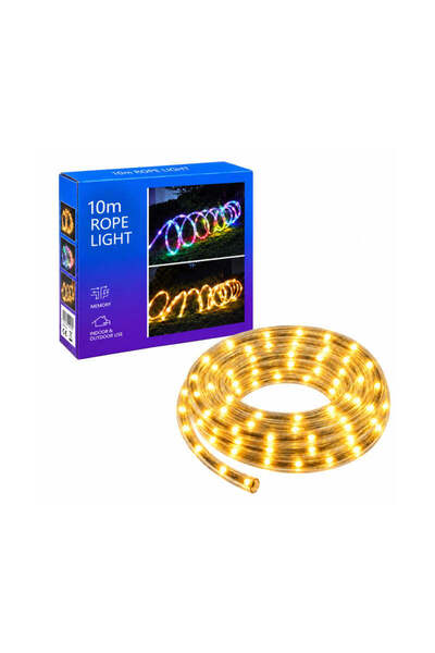 OEM Φωτοσωλήνας LED 10m με Θερμό Φως – LED Rope Light