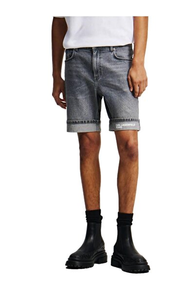 KARL LAGERFELD JEANS Ανδρικά τζιν βερμούδα σε στενή γραμμή