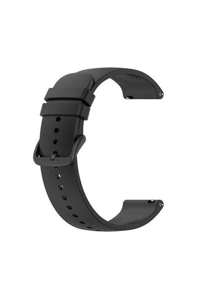 OEM Λουράκι Σιλικόνης Samsung Huawei Xiaomi 22mm Μαύρο