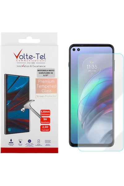 Volte-Tel 2.5D 0.3mm Πλήρους Συγκόλλησης Σκληρυμένο Γυαλί (Motorola Moto G100...