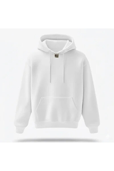 Street Division Hoodie – Siyah / Altın Grafik (Beyaz - XXL)