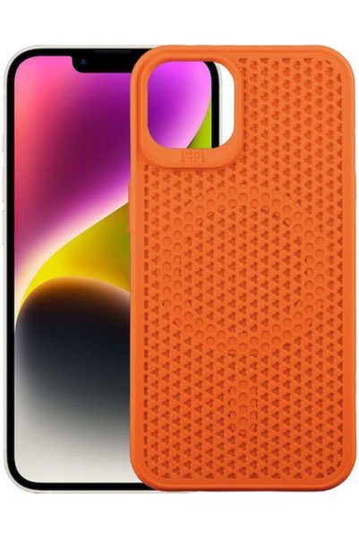 idol 1991 Air Σιλικόνης Πορτοκαλί Πίσω Κάλυμμα (iPhone 14)