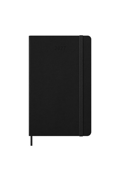 Moleskine AGENDĂ LUNARĂ 2027, FORMAT LARG 13X21, CU COPERTĂ RUGĂTĂ, PENTRU 12 LUNI