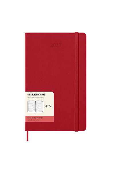Moleskine 12 AYLIK 2027 AJANDASI LARGE 13X21 GÜNLÜK SERT KAPAK