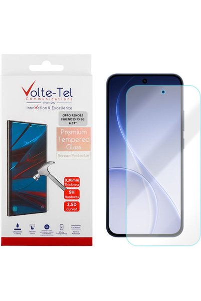 Volte-Tel Σκληρυμένο Γυαλί Oppo Reno15 F/reno15 Fs 5g 6.57 ιντσών 9H 0.30 χιλ...