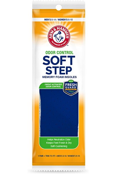 Arm&Hammer نعال أرم آند هامر للتحكم في الروائح، نعال من الفوم المرن للرجال وا...