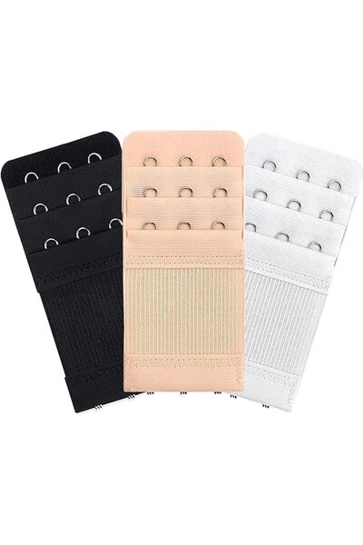GENERAL 6 Pieces Bra Extensions, Bra Extender, Bra Extender, 3 Hooks, Bra Ext...