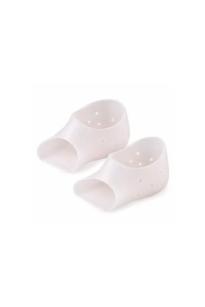 Nevara Flexible Silicone Heel Protectors with Ventilation Holes – Washable an...