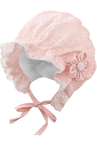 Yelajoy Baby Girls Bonnet Ultra Soft Breathable Lovely Bonnet Cap with 3D Flo...