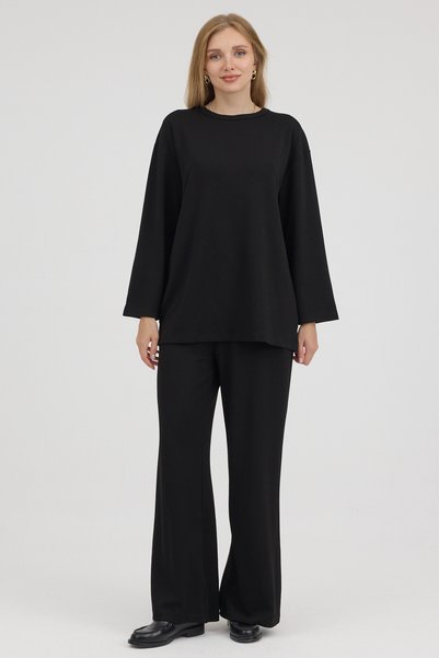 queencity Women's Modal Fabric Tunic-Pants Set
