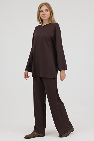 queencity Women's Modal Fabric Tunic-Pants Set