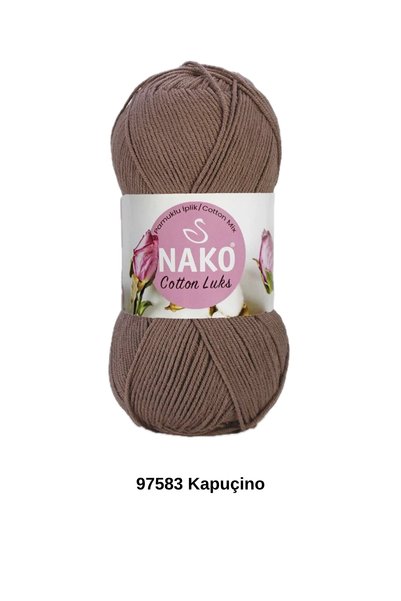 hobi dünyası evim 1 Adet Nako Cotton Luks 100 Gram 330 Metre Yelek Atkı Bere ...