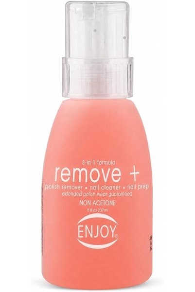 Enjoy Nail Polish Remover, pink, 237 ml