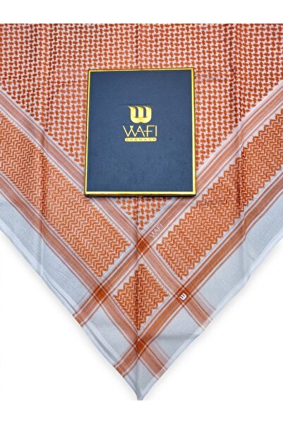 WAFI شماغ وافي برتقالي