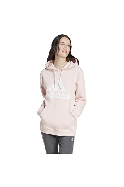 adidas Γυναικεία Απαραίτητα: Φούτερ με κουκούλα από φλις με μεγάλο λογότυπο, ...