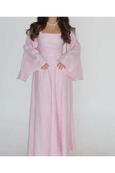 tsuwahen Elegant Women's Light Pink Cardigan,