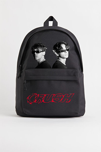 GROVKA Oversize unisex ruksak Crush Band Boyband Nova muška majica sa pesmom ...