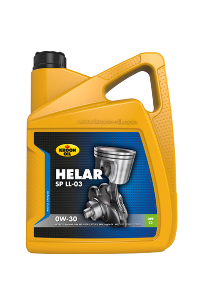 Kroon Oil Ulei de motor Helar SP LL-03 0W30 20027, volum 5 litri, complet sin...