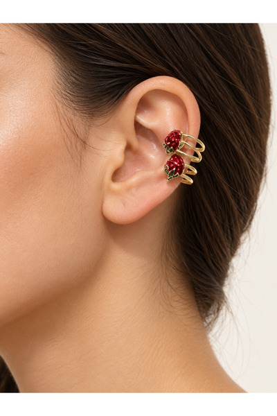 Çilekli Earcuff