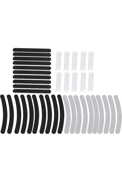 GENERAL 30pcs/10pcs Nail Files and Buffers Set, Sanding Sandpaper Fingernail ...