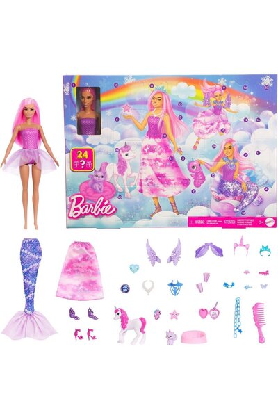 mattel Μπάρμπι: Κόσμος Ονείρων Φαντασίας - Ημερολόγιο Αντίστροφης Μέτρησης (J...
