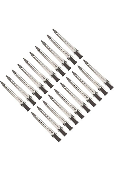 GENERAL 20pcs Metal Duck Bill Clips for Hair Styling, Durable Stainless Steel...