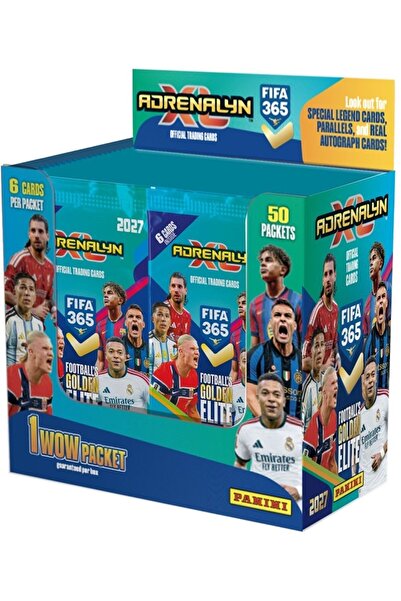 Panini Fifa 365: Κάρτες Adrenalyn Xl 2027 (Συσκευασία 50 τεμαχίων)