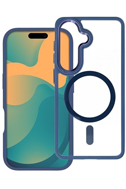 roar Θήκη Mag Bumper συμβατή με MagSafe για Samsung S26 Fe / S25 Fe Ναυτικό μπλε