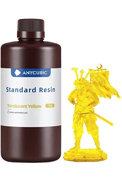 Anycubic Στάνταρ Ρητίνη (διαφανές κίτρινο) - (SPTTY-10-IPO-01)