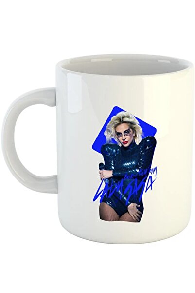 INOVATIX Кана Лейди Гага Стефани Джоан Bad Romance American Artist, бяла, 330 мл