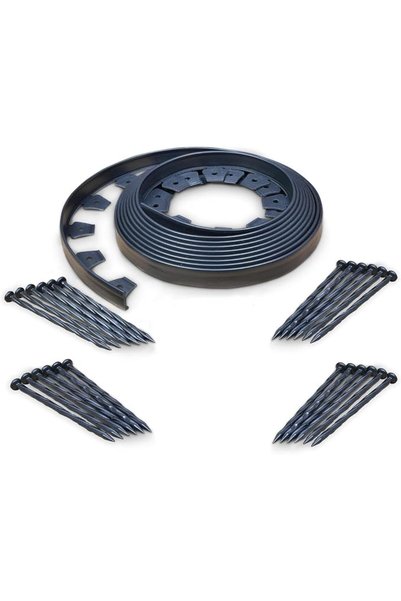 Andtooy Landscape Edging Kit, 33 feet long, 2 inches high No Dig Landscape Ed...
