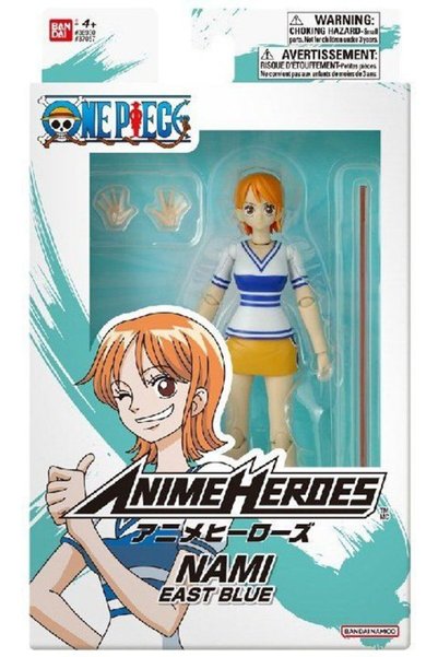 BANDAI Ήρωες Anime One Piece - Νάμι - (37057)
