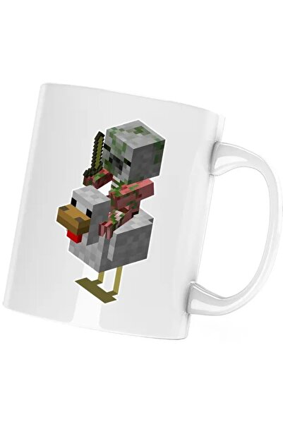INOVATIX Cana Pigman Gaina Minecraft, alba, 330 ml