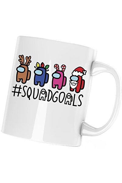 INOVATIX Cana SquadGoals Christmas Among Us, alba, 330 ml