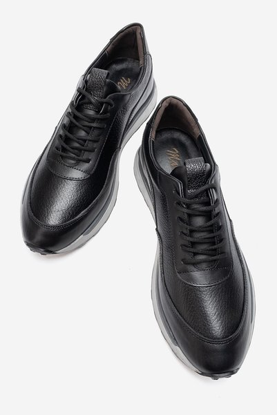 depderi %100 Hakiki Deri, 4 Mevsim, İç Dış Deri Erkek Sneaker Ayakkabı