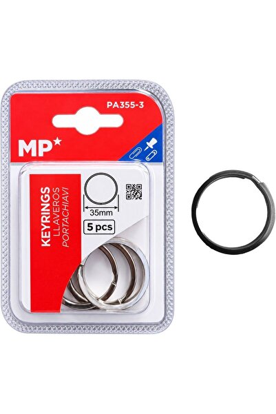 M.P. Σετ μεταλλικών μπρελόκ MP 35mm, 5 τεμάχια - (PA355-3)