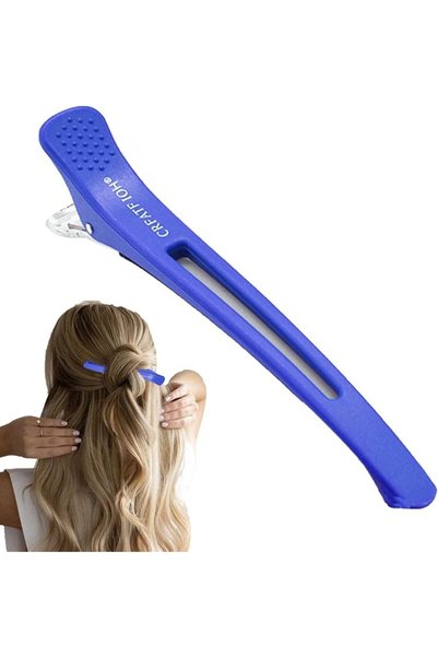 Generic Styling Hair Clips Duckbill Long Pin Alligator Roller No Trace Pins