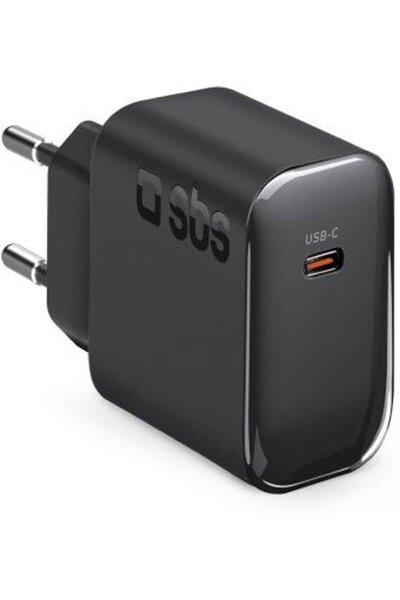 SBS Φορτιστής ταξιδίου Pd 45W Μαύρο - (TETR1CPD45)