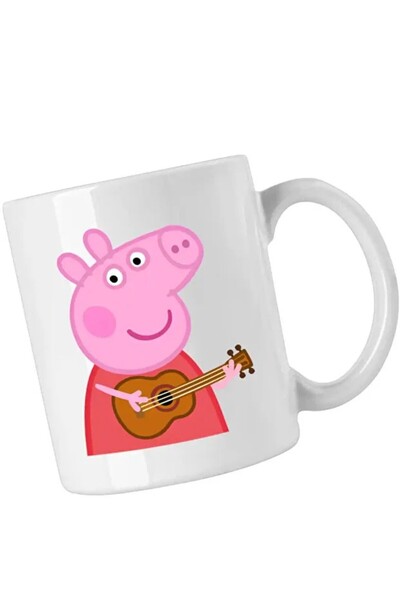 INOVATIX Peppa Pig Plays Guitar Mug