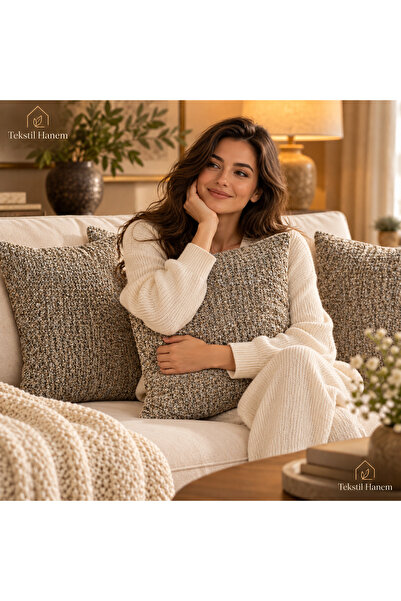 Kırlent Kılıfı 45x45 cm 4 LU SET