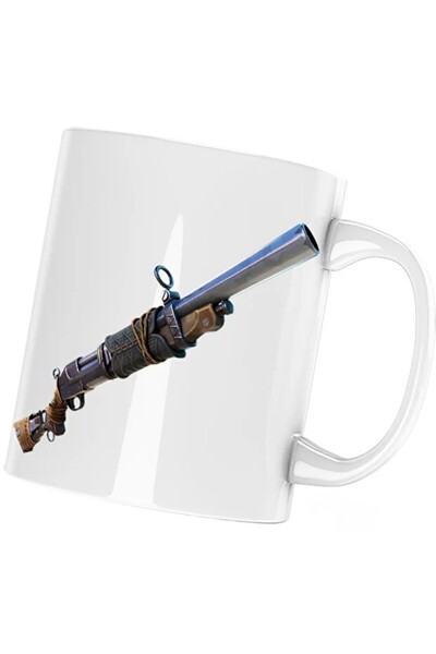 INOVATIX Cana Fortnite Αυτοσχέδιο Όπλο Κυνηγετικού Όπλου, alba, 330 ml