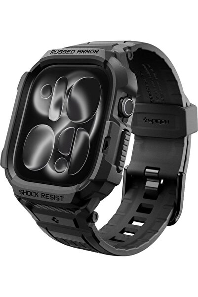 Spigen Rugged Armor Pro - Apple Watch 12 46mm - Μαύρο Ματ - (ACS11894)
