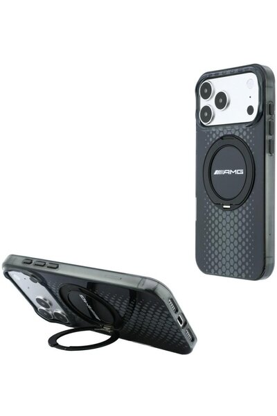 MERCEDES Amg Iml Διπλής Στρώσης Θήκη Urban Line με Βάση Δαχτυλίδι Magsafe για...