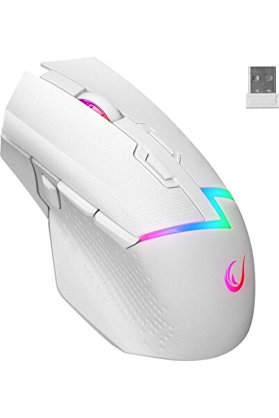 Rampage Drop M3 V2 24000 Dpi Λευκό Ασύρματο Ποντίκι - (DROPM3V2-WHITE)